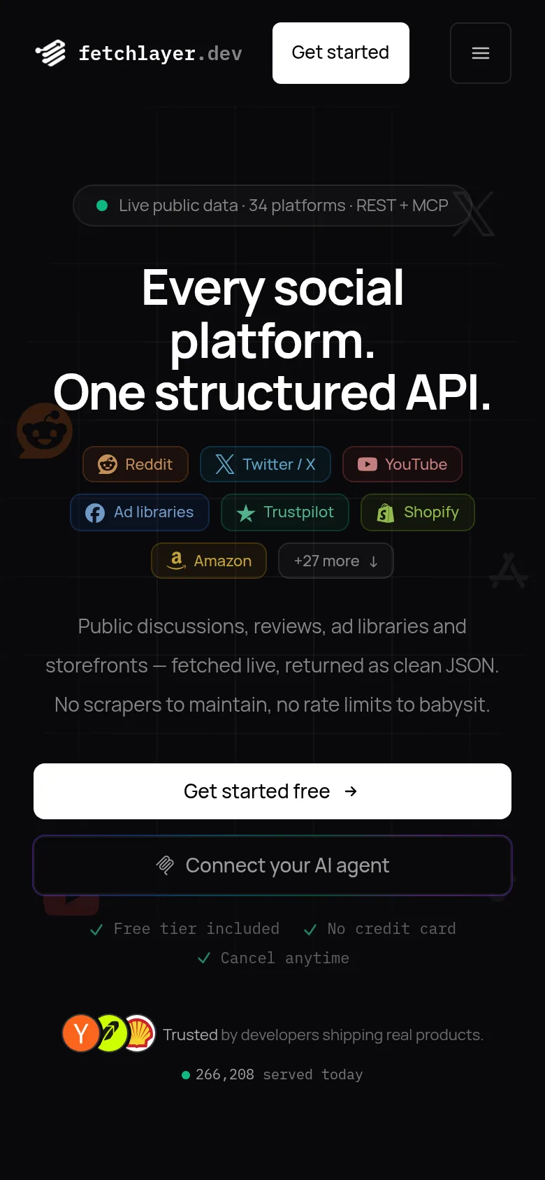 FetchLayer on mobile