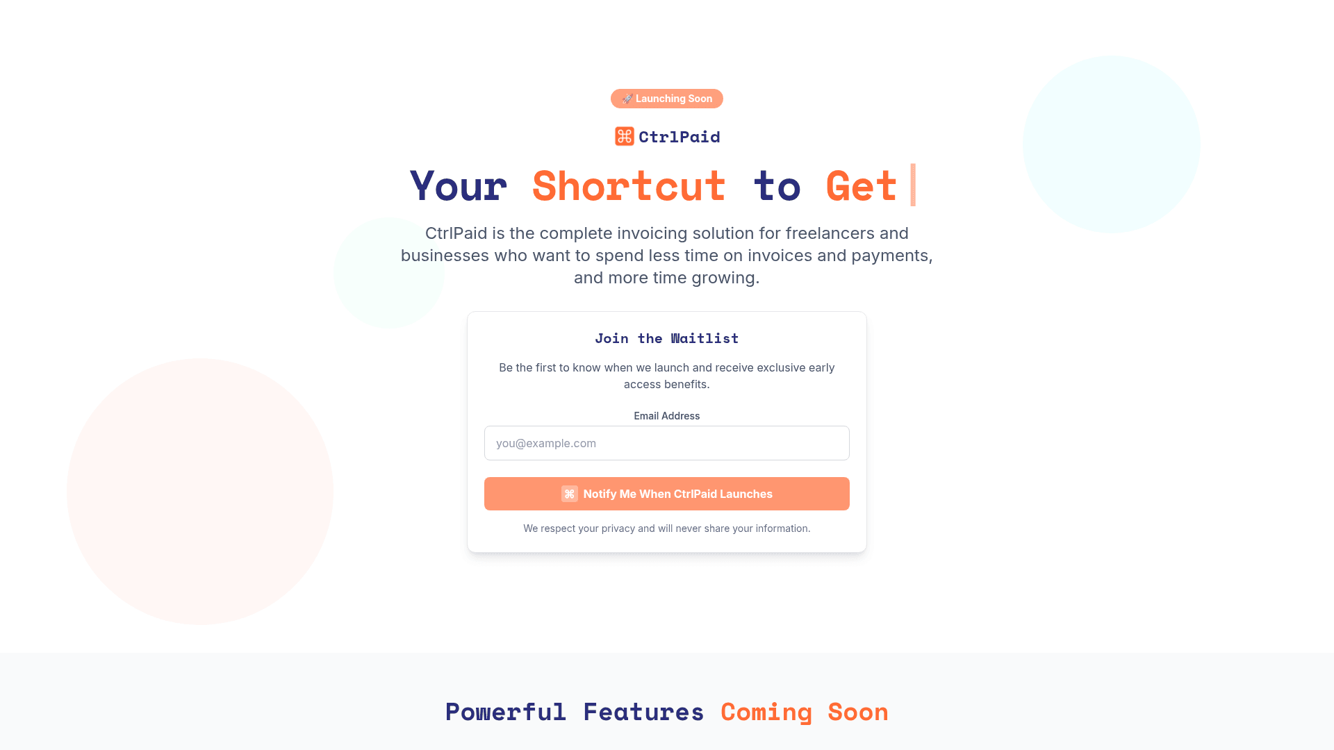 CtrlPaid.com screenshot